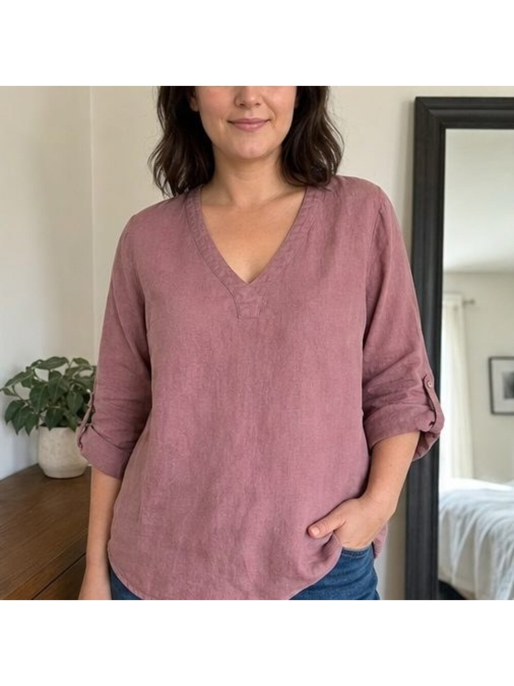 Rust Cami Blouse - Picture 2 of 6
